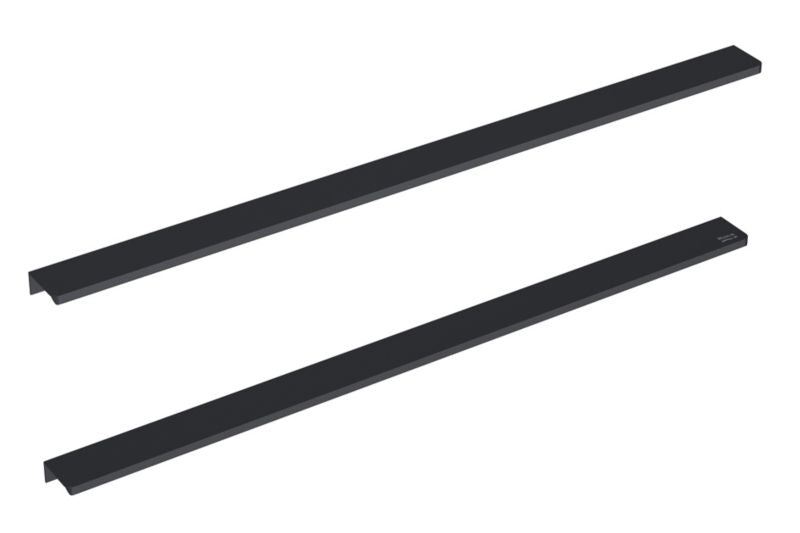 Møbelgreb Roca Style 60 cm mat-sort 2 stk.