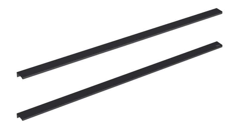 Roca Style møbelgreb 80 cm mat-sort 2 stk.