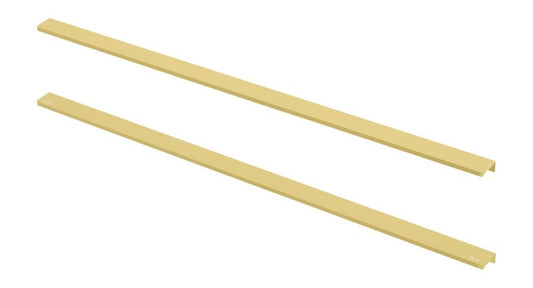 Roca Style møbelgreb 80 cm guldfarvet 2 stk.