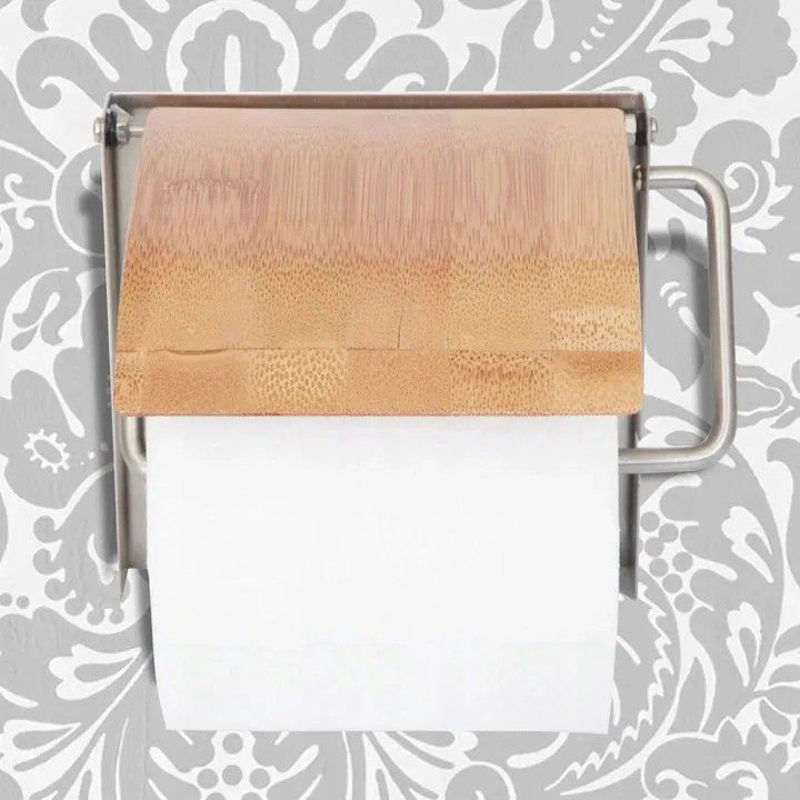 Toiletpapirholder med Hylde 18x7x8 cm Beige | 390227