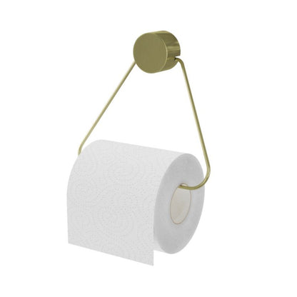 GoodHome Cavalla guldfarvet papirholder