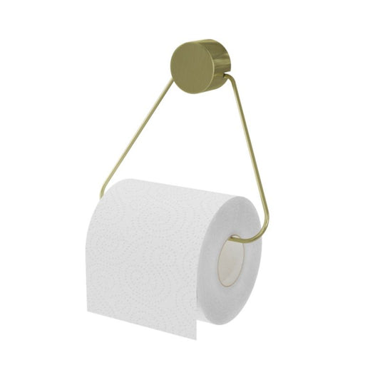 GoodHome Cavalla guldfarvet papirholder