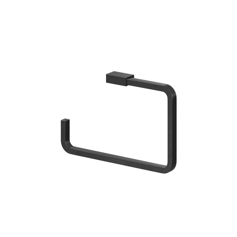 Toiletpapirholder Elland Sort Stål 17 cm