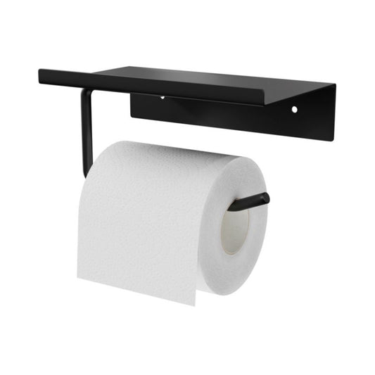 GoodHome Kina sort papirholder