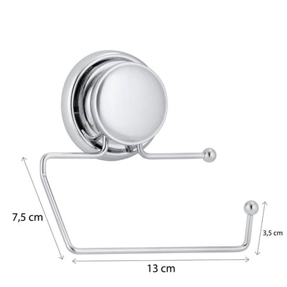 Toiletpapirholder med sugekop GAVI 13x7,5x15 cm Krom CH.GAVI-UP