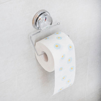 Toiletpapirholder med sugekop GAVI 13x7,5x15 cm Krom CH.GAVI-UP
