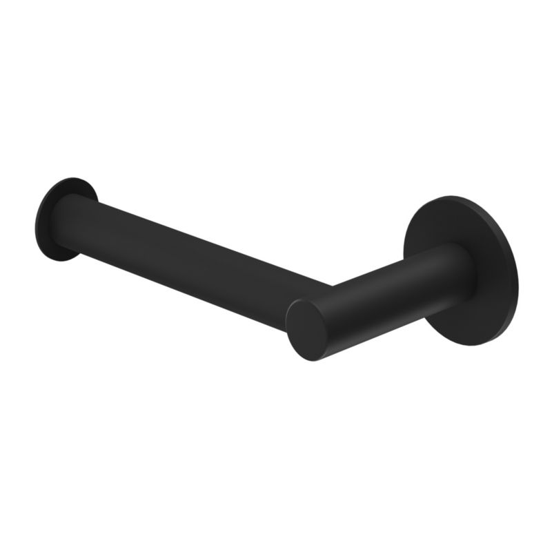Toiletrulleholder Cavally Sort Rustfrit Stål 163 mm