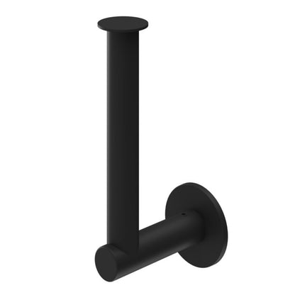 Toiletrulleholder Cavally Sort Rustfrit Stål 163 mm