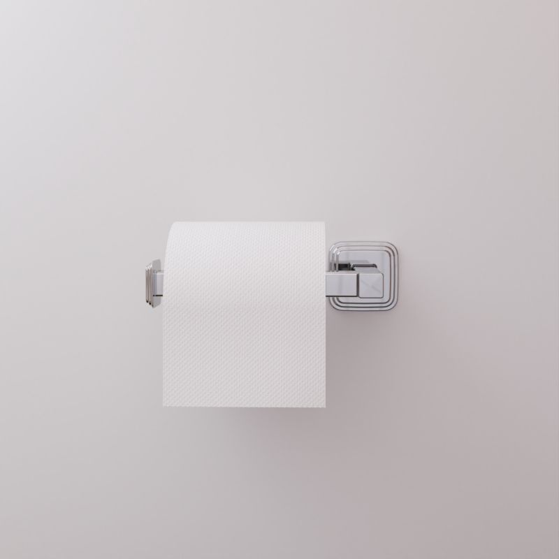 Toiletpapirholder Teesta Rustfrit Stål Krom 16,6 cm