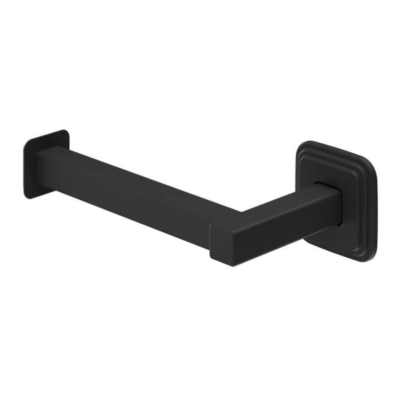 Toiletrulleholder Teesta 16,6 cm Sort Rustfrit Stål