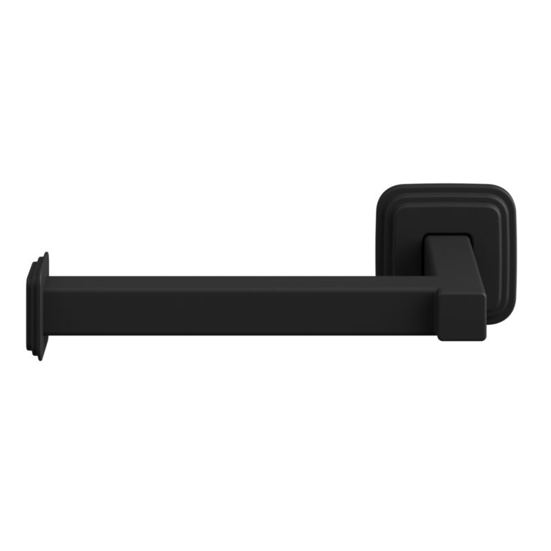 Toiletrulleholder Teesta 16,6 cm Sort Rustfrit Stål