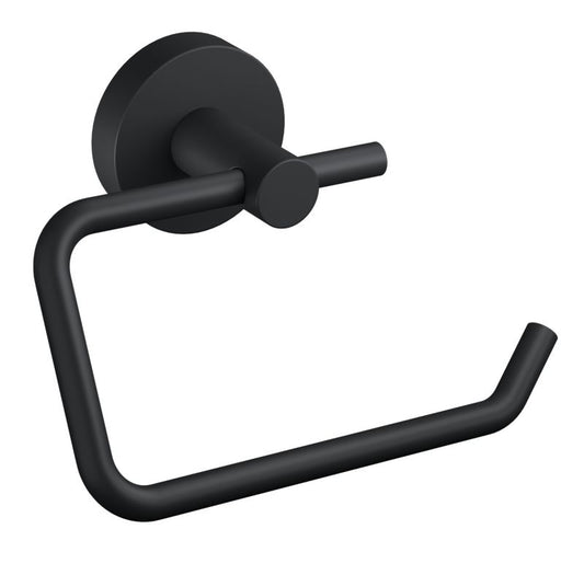 Tesa Moon sort toiletrulleholder uden boring