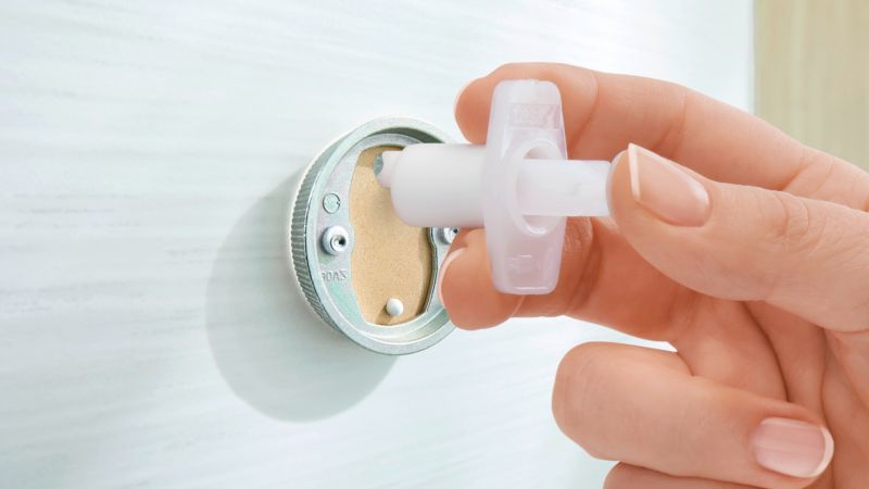 Tesa Smooz toiletrulleholder uden boring
