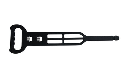 Diall plastikholder til kabel, lodret