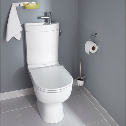 GoodHome Koros krom toiletbørsteholder