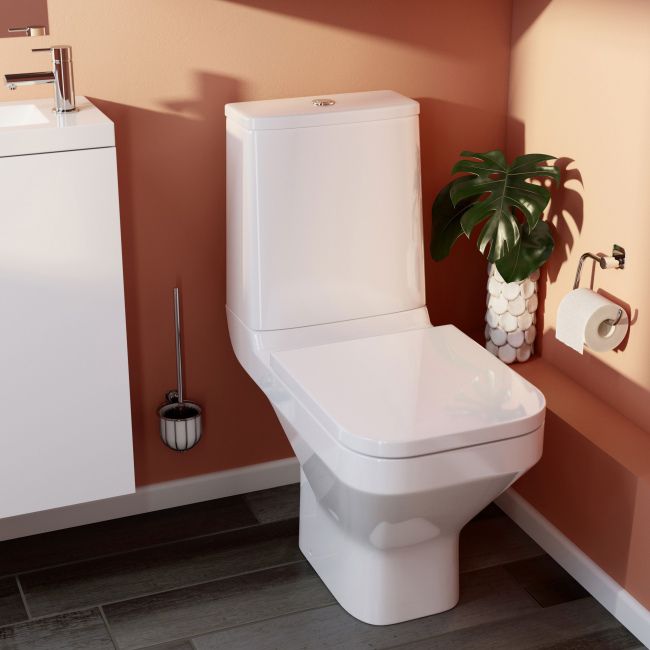 GoodHome Koros krom toiletbørsteholder