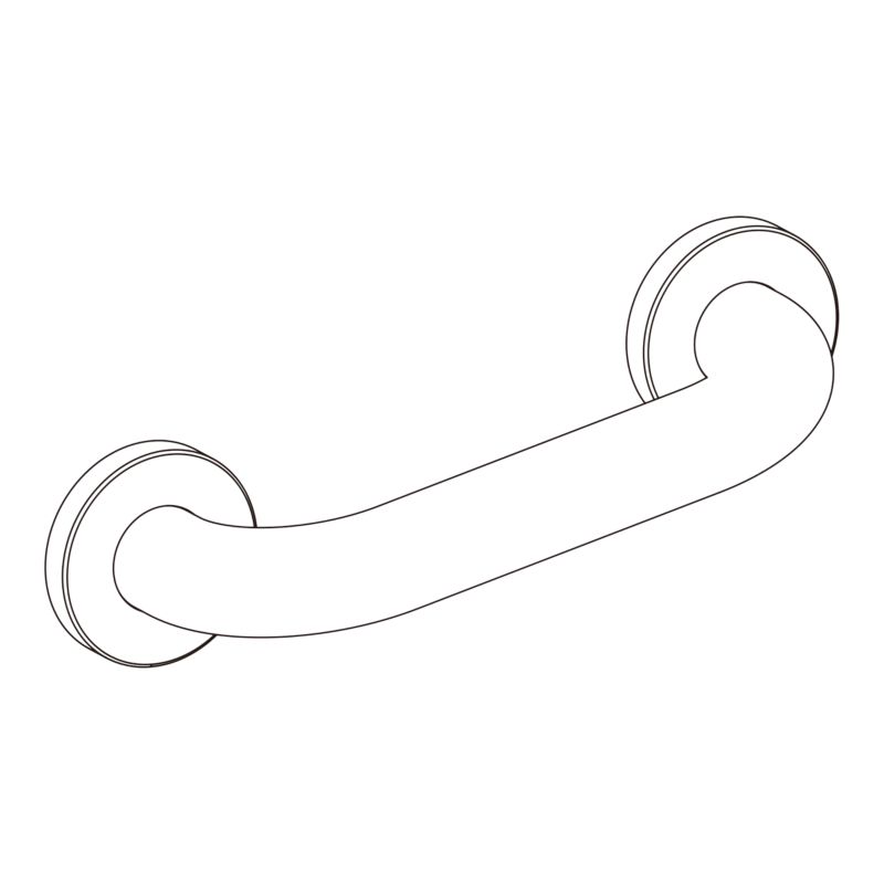 Badegreb Glomma 20 cm Krom