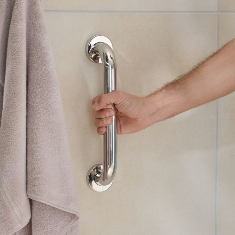 Badeværelsesgreb Glomma 30 cm Krom
