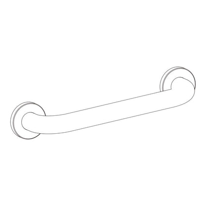 Badeværelsesgreb Glomma 30 cm Krom