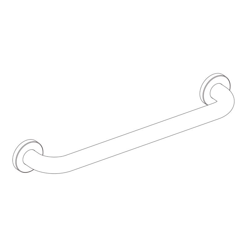 Badegreb Glomma 45 cm Krom