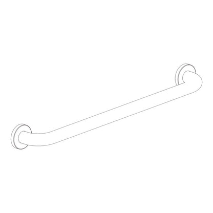 Badegrebsstang Glomma 60 cm Krom Rustfrit Stål