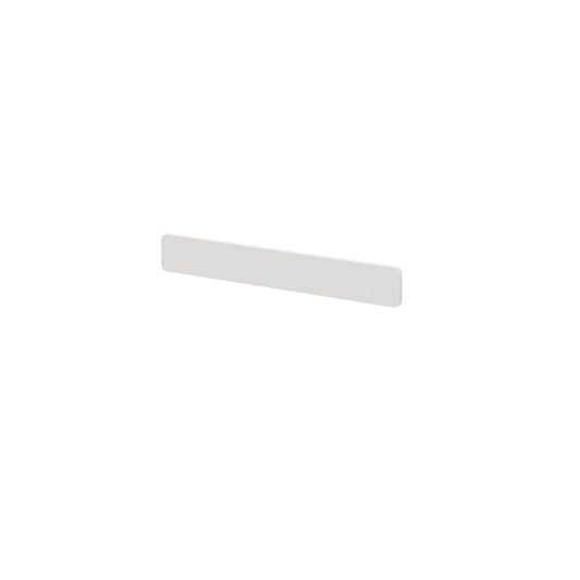 GoodHome Atomia fladt greb 16,5 cm hvid 2 stk.