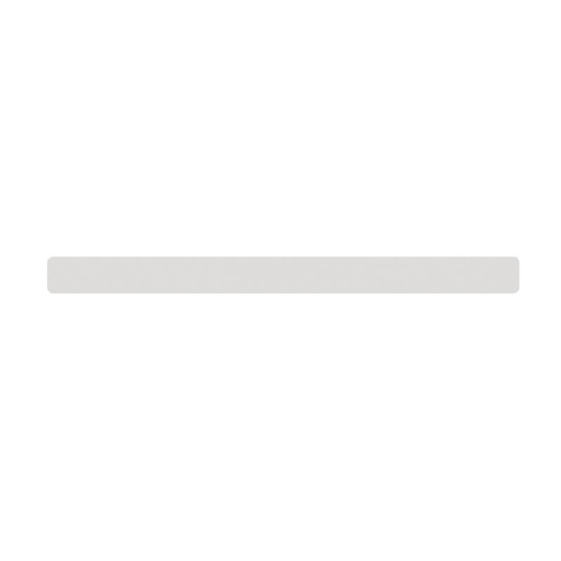 GoodHome Atomia fladt greb 29,3 cm hvid 2 stk.