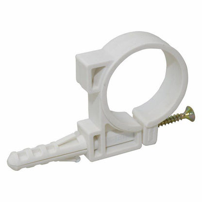 Plastikrørholder 5 stk. 25 mm PP