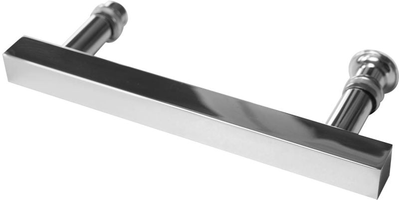 Dobbelt Greb til Brusekabine 130 mm Krom Rustfrit Stål