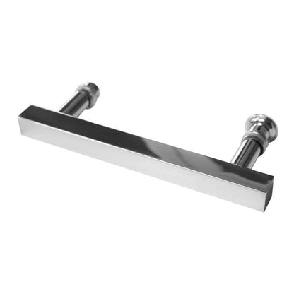 Dobbelt Greb til Brusekabine 130 mm Krom Rustfrit Stål