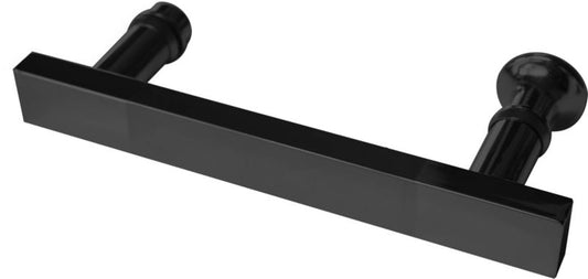 Dobbelt håndtag til Armazi brusekabine 145 mm mat-sort