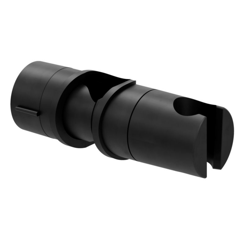 GoodHome bruseholder til skinne, Ø 18-25 mm, mat-sort