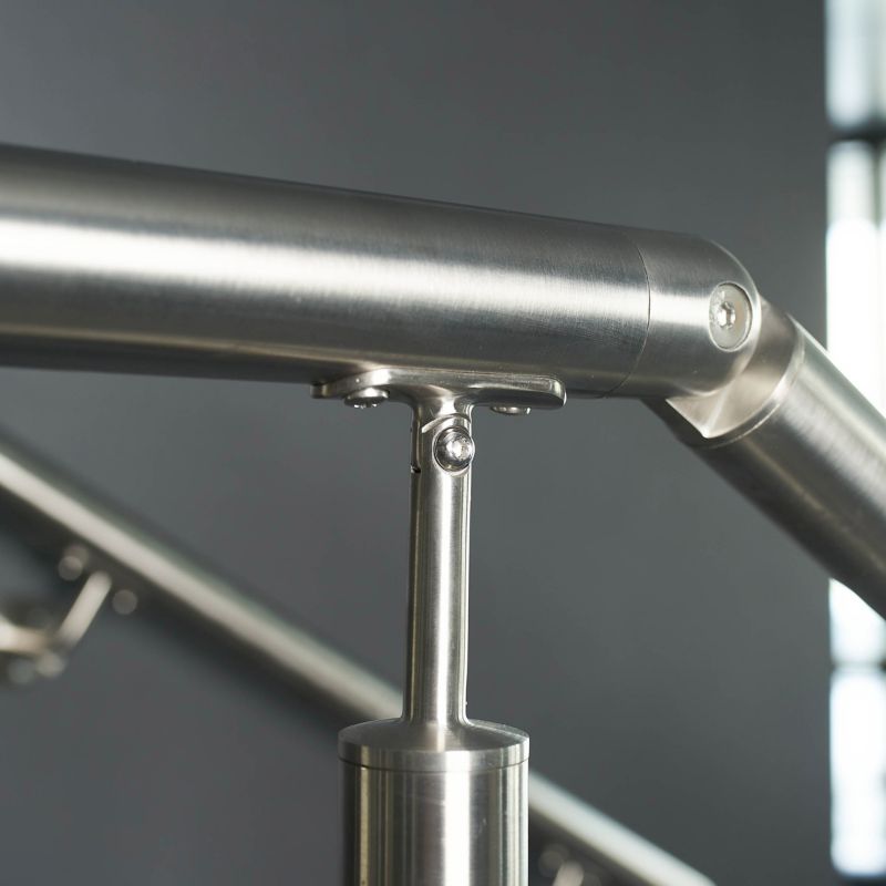 Leddet greb Shop Line Q42,4 80 mm i rustfrit stål