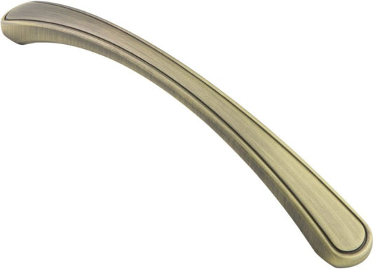 Schaffner Retro dråbe greb 96 mm patina