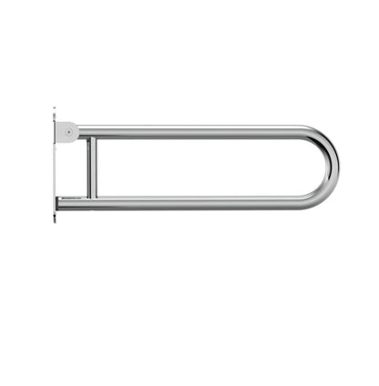 Sammenklappeligt Badeværelsesgreb U-Form Rustfrit Stål Krom 61,8 cm