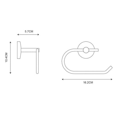 GoodHome Ormara WC-papirholder