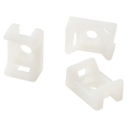 Diall kabelholdere type STM 4,8 mm hvide 25 stk