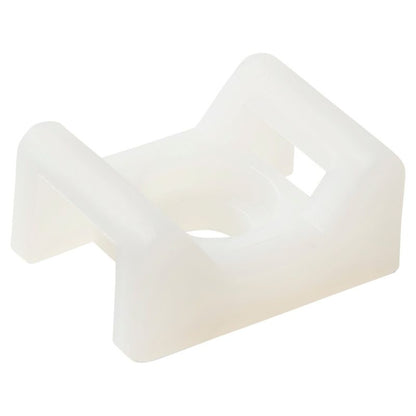 Diall kabelholdere type STM 9 mm hvide, 25 stk