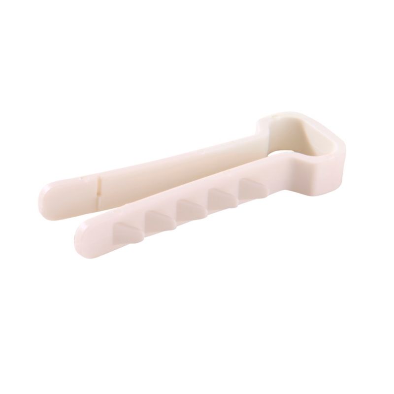 Flade kabelholdere 6 x 10 mm grå 100 stk.