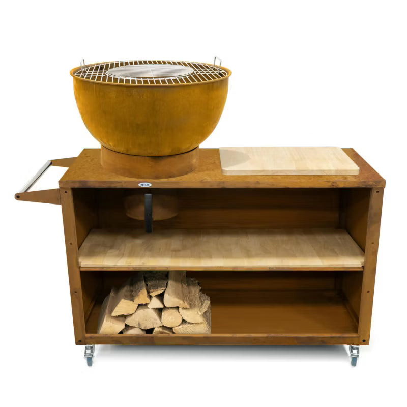 Udekøkken Trolle 115x46x106 cm Rust