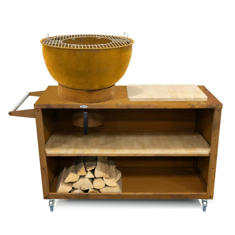 Udekøkken Trolle 115x46x106 cm Rust