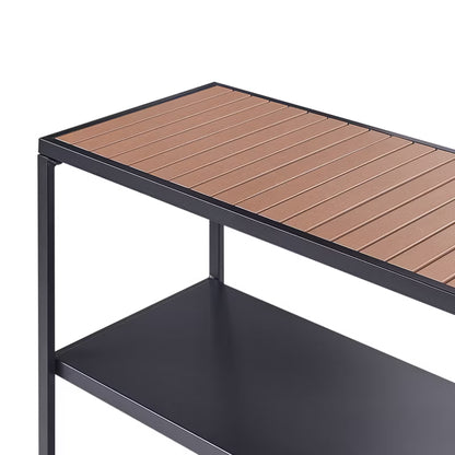 Udekøkken Avetrana 150x50 cm Sort Stål
