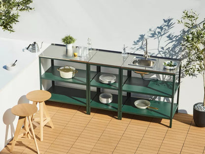 Udekøkken Modul Vilama 50x50x90 cm Grøn
