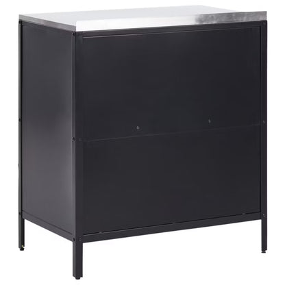 Udekøkken Modul Vilama 80x50x90 cm Sort Stål