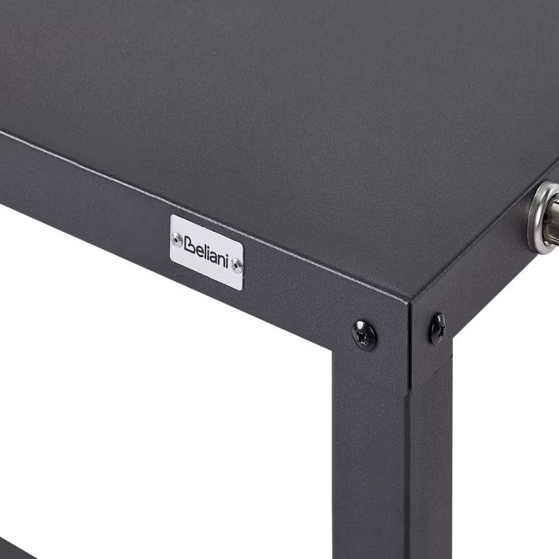 Udekøkken Rullevogn Staletti 115x60 cm Sort Stål