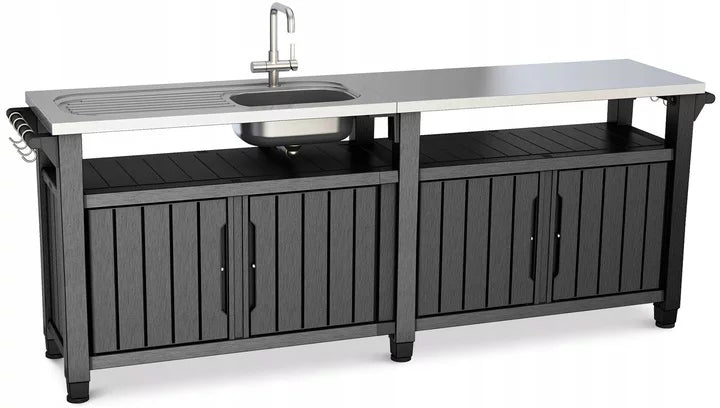 Udekøkken Unity Chef 415L med Vask 237x90 cm