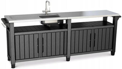 Udekøkken Unity Chef 415L med Vask 237x90 cm