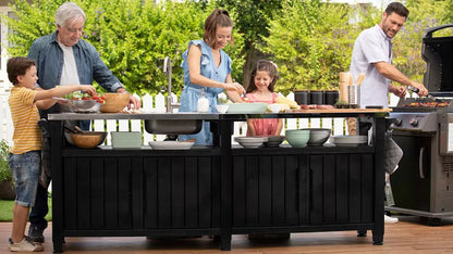 Udekøkken Unity Chef 415L med Vask 237x90 cm