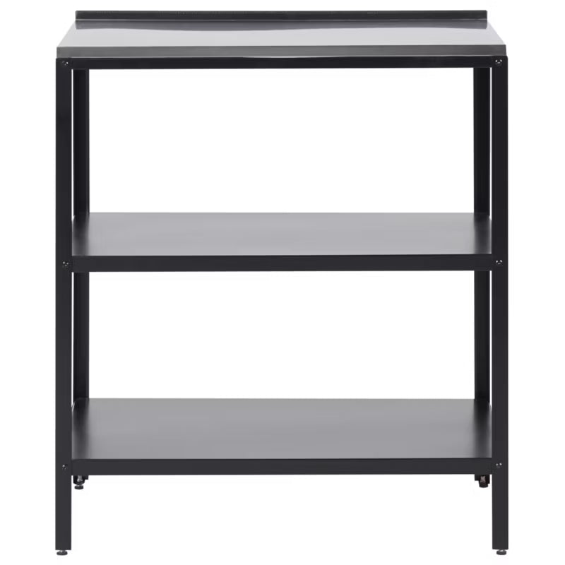 Udekøkken VILAMA 80x50x90 cm Sort Stål