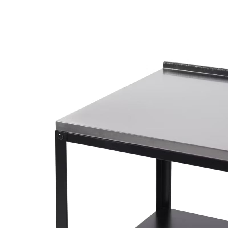 Udekøkken VILAMA 80x50x90 cm Sort Stål